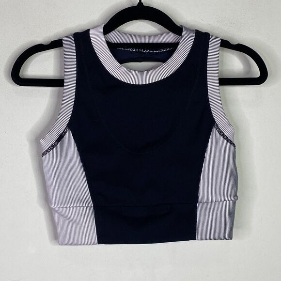 Free People Movement Ribbed Crop Colorblock Tank Top Women's Size XS - Picture 8 of 8